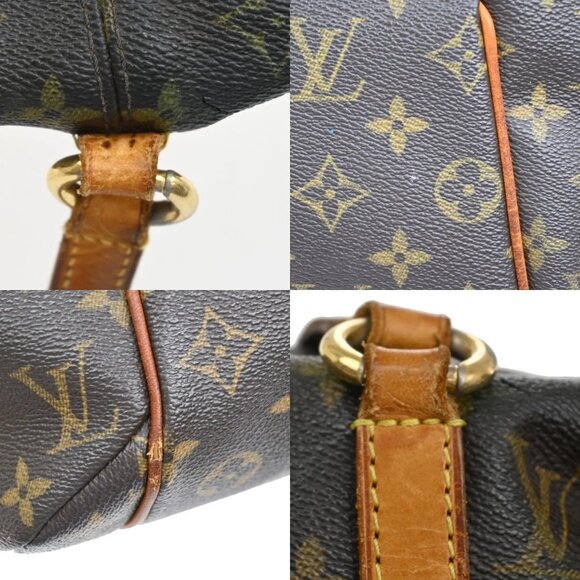 LOUIS VUITTON Logo Totally PM Shoulder Bag Monogram Leather Brown - Picture 16 of 16